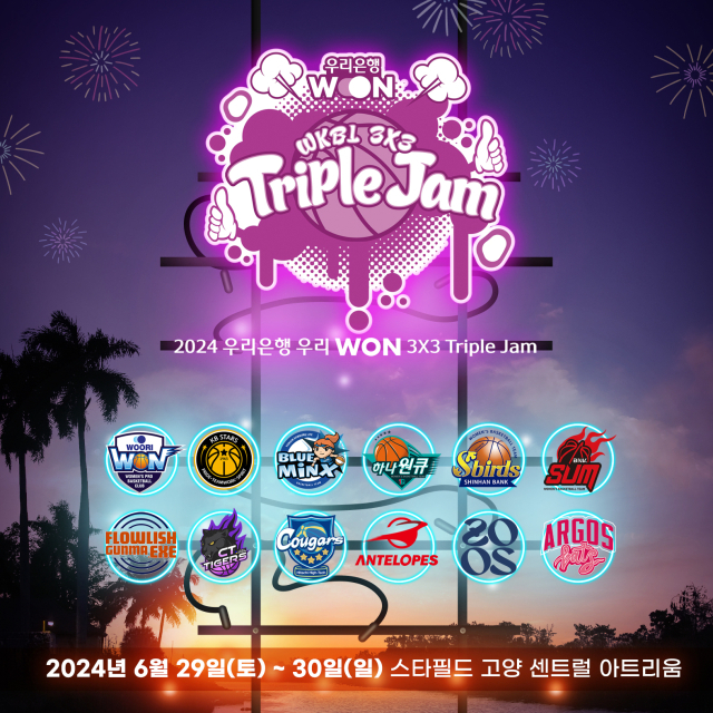 ‘2024 우리은행 우리WON 3x3 Triple Jam