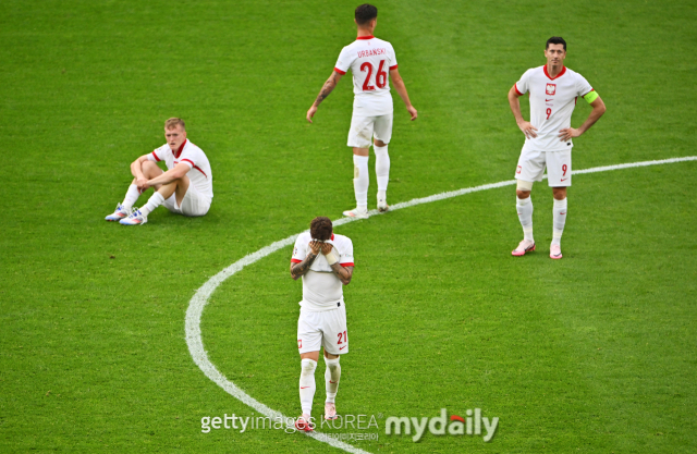 오스트리아가 폴란드를 3-1로 꺾었다/게티이미지코리아