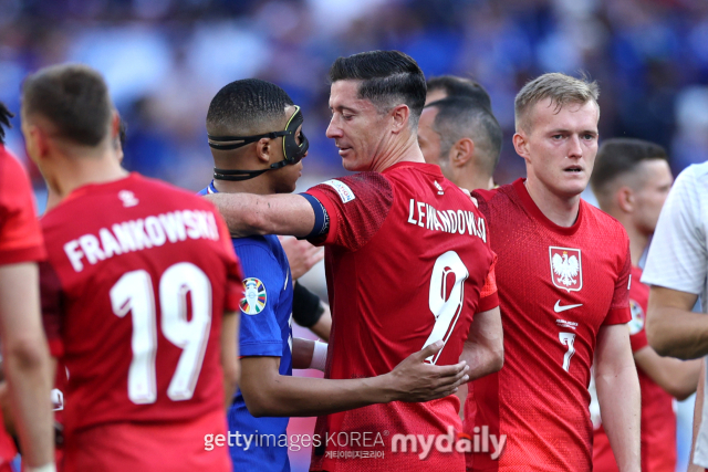 프랑스와 폴란드가 1-1로 비겼다/게티이미지코리아