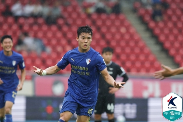 수원 삼성 시절 오현규/프로축구연맹