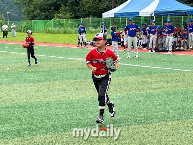 송파구마인볼 유소년야구단 은태오./횡성=노찬혁 기자 nochanhyuk@mydaily.co.kr