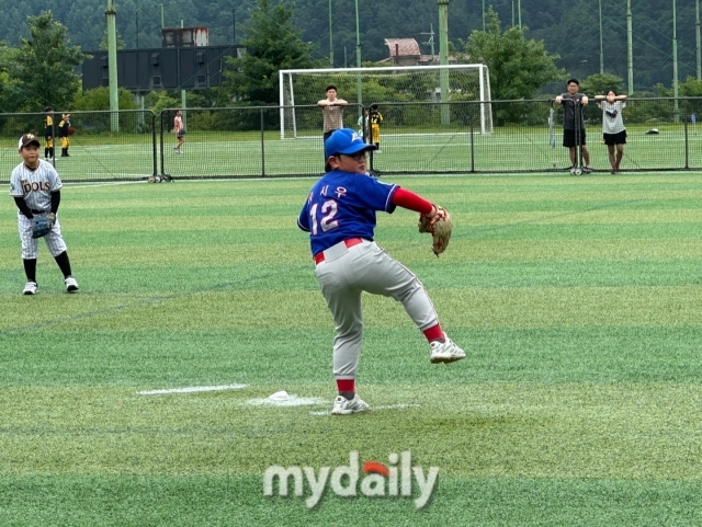 남양주에코 유소년야구단 유시우./횡성=노찬혁 기자 nochanhyuk@mydaily.co.kr