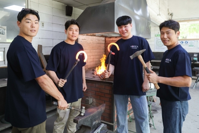 김학진, 주승태, 차하늘, 윤신상 장제사가 호주 퀸즐랜드 국제대회에 한국대표로 출전한다./한국마사회