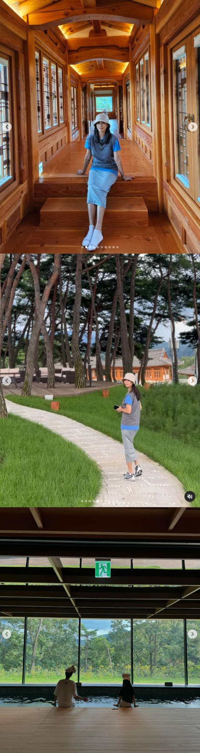 근황을 공개한 배우 고소영./배우 고소영 개인 소셜미디어 계정