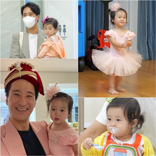 늦둥이 막내딸 민서 양에 대한 애정을 과시한 배우 신현준./KBS 2TV 예능 프로그램 