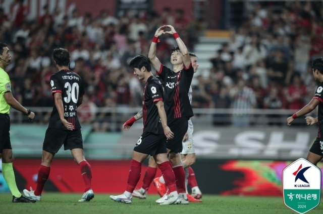 서울과 강원의 경기 모습/한국프로축구연맹