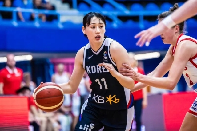 한국 여자농구대표팀이 2026 국제농구연맹(FIBA) 여자농구 월드컵 사전예선 체코와의 결승전에서 67-73으로 패배했다/FIBA