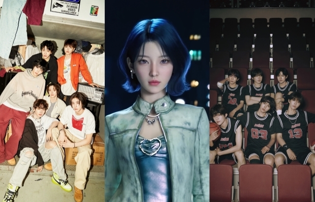 그룹 보이넥스트도어, 버추얼 아티스트 나이비스, 그룹 NCT 위시. / KOZ엔터테인먼트, SM엔터테인먼트