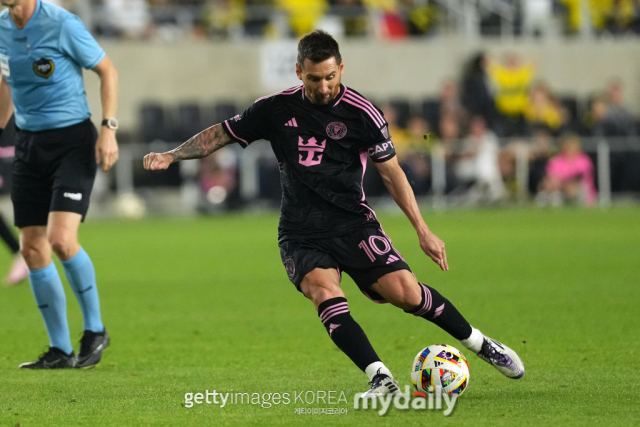 인터 마이애미가 콜럼버스 크루를 꺾고 2024 MLS 정규리그 우승을 달성했다/게티이미지코리아