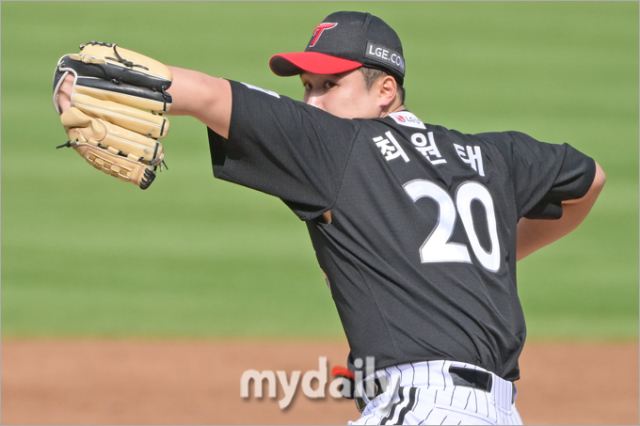 LG 트윈스 최원태./대구=한혁승 기자 hanfoto@mydaily.co.kr