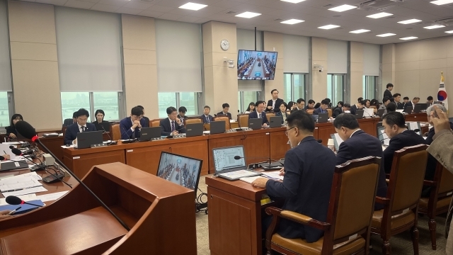 22일 국회 산업통상자원중소벤처기업위원회의 중기부 산하기관 국정감사 현장. /심지원 기자