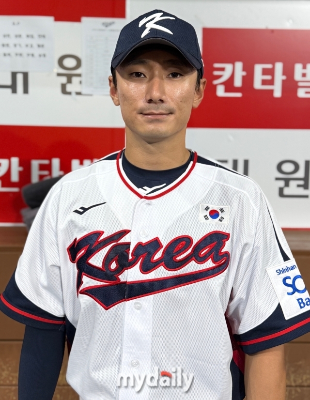 2024 세계야구소프트볼연맹(WBSC) 프리미어12 대표팀 신민재./고척 = 박승환 기자