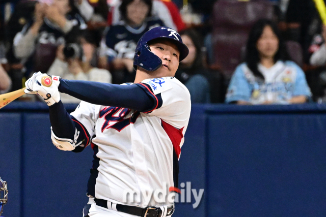 2024 세계야구소프트볼협회(WBSC) 프리미어12 한국 대표팀 문보경./마이데일리