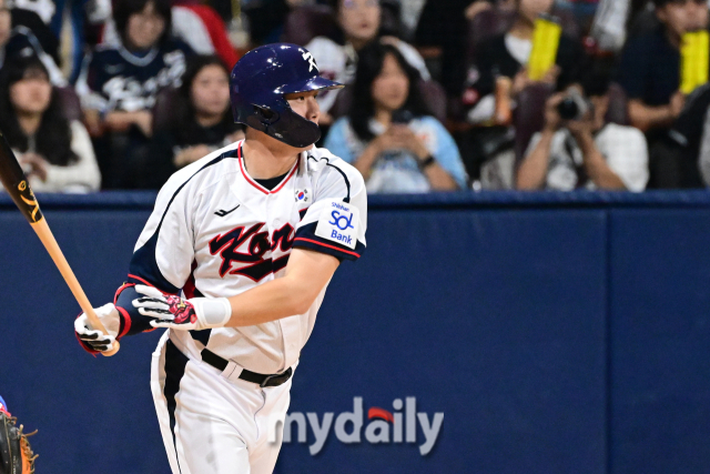 2024 세계야구소프트볼연맹(WBSC) 프리미어12 대표팀 홍창기./마이데일리