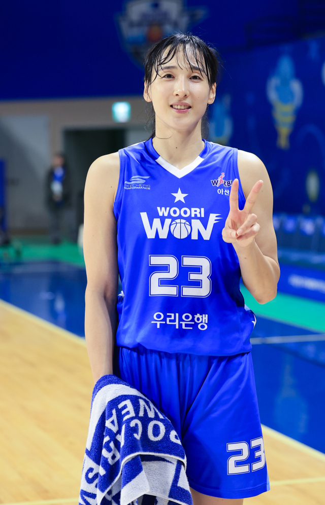 아산 우리은행 우리WON 김단비./WKBL