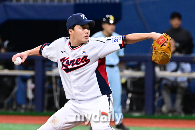 2024 세계야구소프트볼협회(WBSC) 프리미어12 한국 대표팀 임찬규./마이데일리