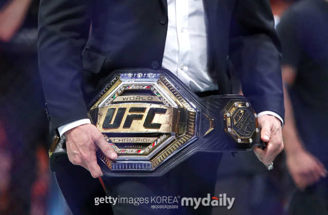 UFC 챔피언 벨트. /게티이미지코리아