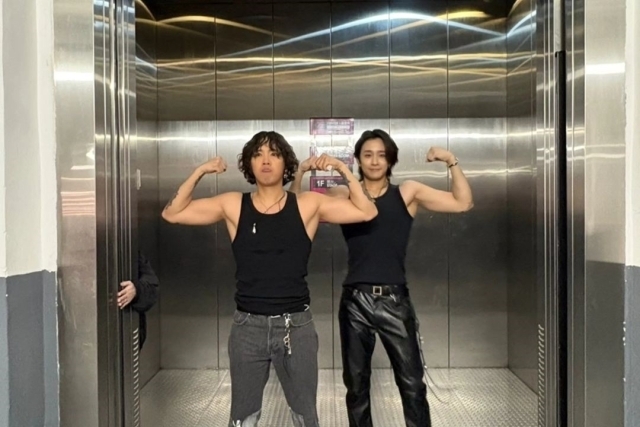 FT아일랜드 이홍기(왼쪽), 이재진 / 이홍기 인스타그램