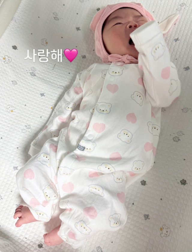 개그맨 박수홍의 딸 전복이./개그맨 박수홍 인스타그램