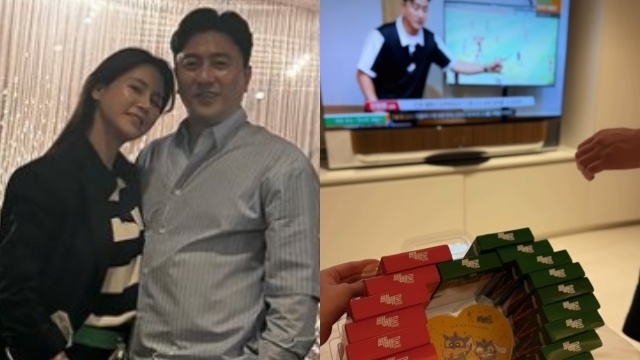 남편인 축구 국가대표 출신 방송인 안정환과의 근황을 공개한 미스코리아 출신 사업가 겸 방송인 이혜원./미스코리아 출신 사업가 겸 방송인 이혜원 인스타그램