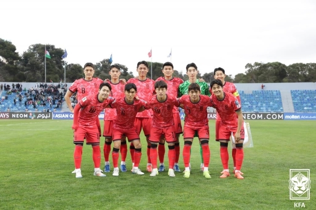 팔레스타인전 한국의 선발 명단/대한축구협회