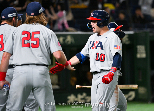 2024 세계야구소프트볼연맹(WBSC) 프리미어12 미국 대표팀 라이언 워드./게티이미지코리아