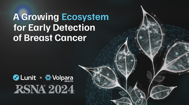 의료 AI(인공지능) 기업 루닛은 ‘2024 북미영상의학회(RSNA 2024)’에 참가, 유방암·흉부질환 진단 AI 솔루션 루닛 인사이트 관련 연구초록 20편을 발표한다. /루닛