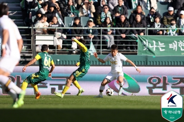 전북 현대와 서울 이랜드 경기 모습/한국프로축구연맹