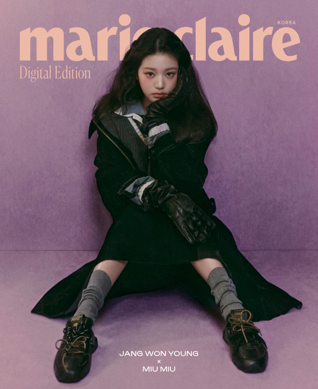 Group Ive Jang Won-young / Marie Claire Korea