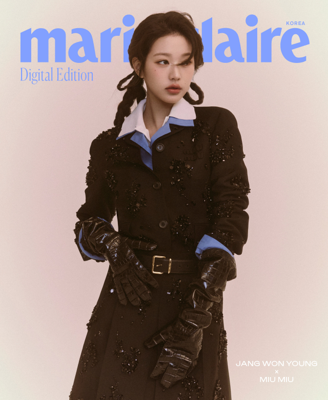 Group Ive Jang Won-young / Marie Claire Korea