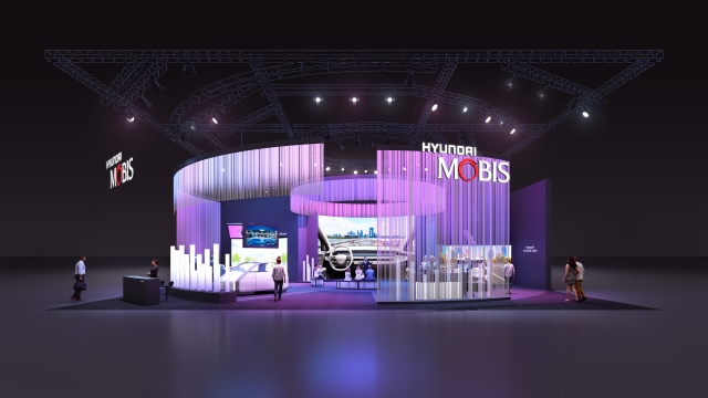 현대모비스 CES 2025 전시 부스 조감도. /현대모비스