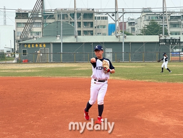 대한유소년야구연맹 유소년A대표팀 심건우./타이난(대만)=노찬혁 기자