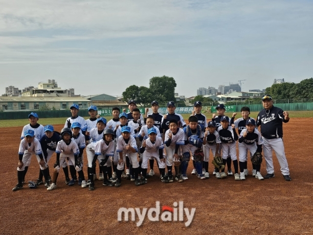 대한유소년야구연맹 유소년A대표팀 윤장술 감독./타이난(대만)=노찬혁 기자