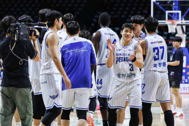 대구 한국가스공사 선수단./KBL