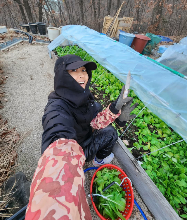 근황을 공개한 가수 겸 배우 마야./가수 겸 배우 마야 인스타그램