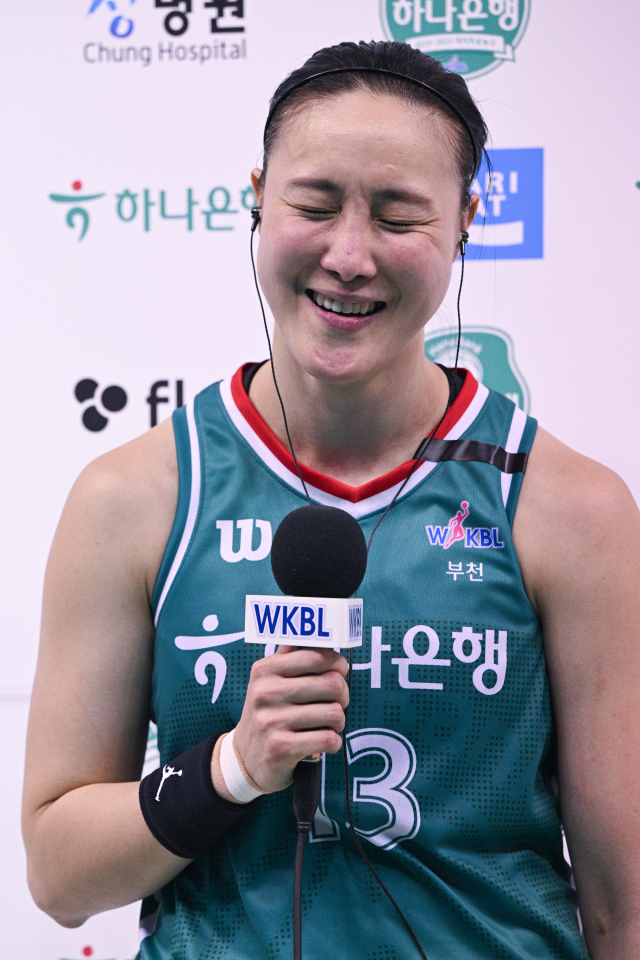 부천 하나은행 김정은./WKBL