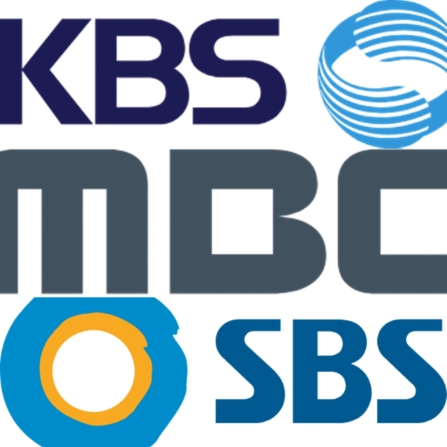 KBS, MBC, SBS 각 방송사 로고/KBS, MBC, SBS