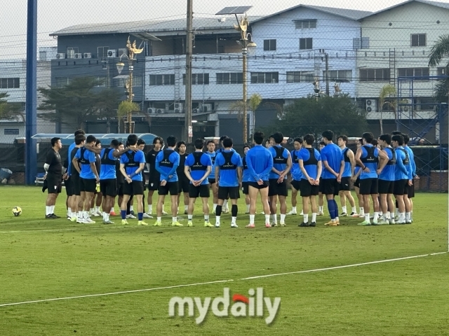 태국 방콕에서 진행 중인 수원 삼성의 동계 전지훈련./방콕(태국)=노찬혁 기자