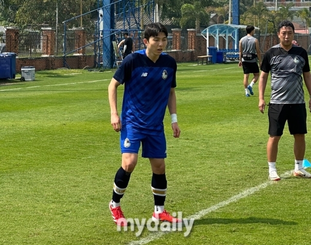 서울 이랜드 서재민./방콕(태국)=노찬혁 기자