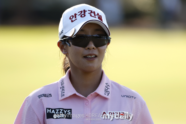 LPGA 투어 파운더스컵 첫날 공동 3위에 자리한 임진희. /게티이미지코리아