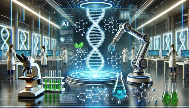AI 신약 개발 이미지. /챗GPT