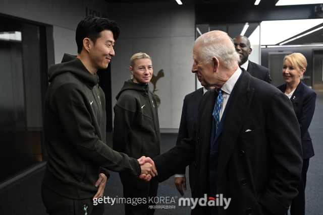 손흥민과 찰스 3세/게티이미지코리아