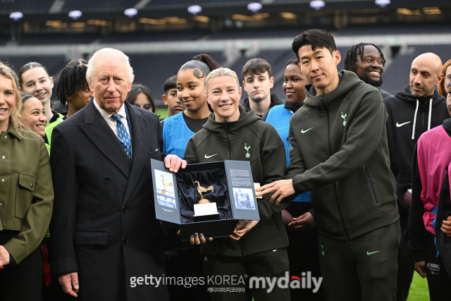 손흥민과 찰스 3세/게티이미지코리아