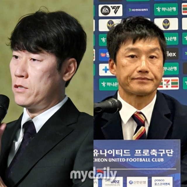 김은중 수원FC 감독, 이정효 광주FC 감독./마이데일리 DB