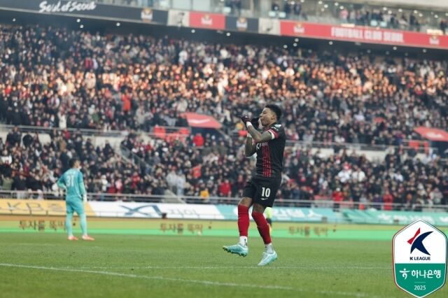 서울과 안양의 경기 모습/한국프로축구연맹