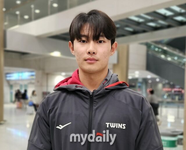 LG 트윈스 김영우./인천공항=심혜진 기자