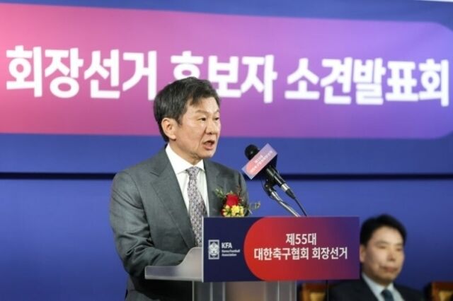 정몽규 제55대 축구협회장/대한축구협회