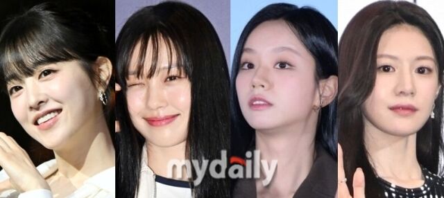 왼쪽부터 배우 박보영, 고민시, 혜리, 고윤정 / 마이데일리