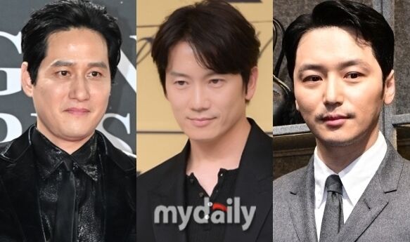 왼쪽부터 배우 박해준, 지성, 변요한 / 마이데일리
