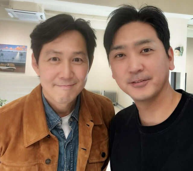 이정재, 심수창./심수창 소셜미디어